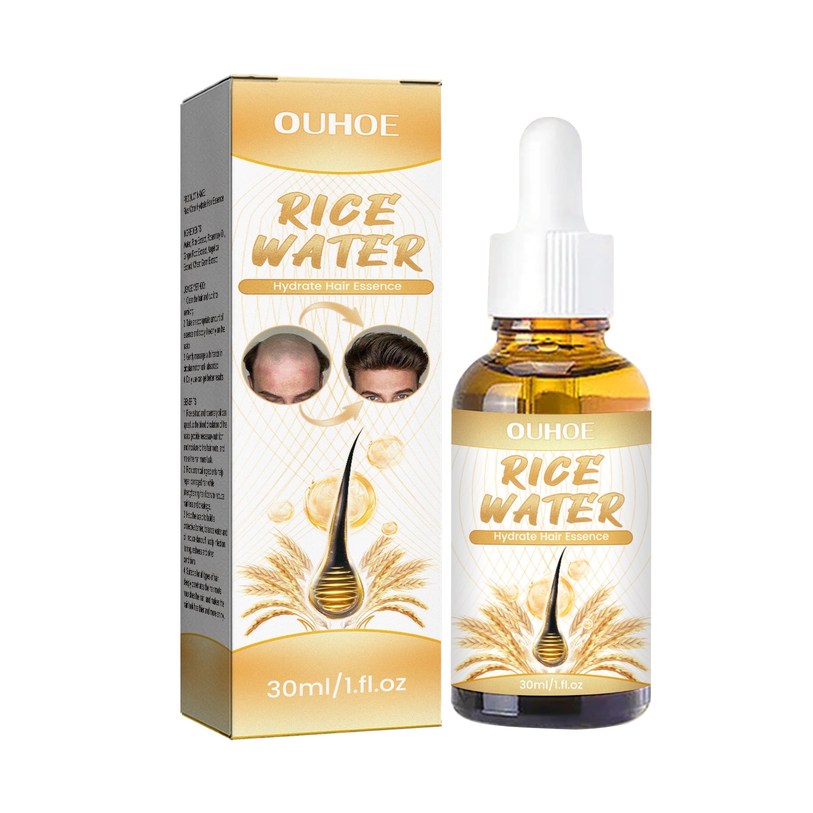 Hair Conditioning Essence, Repair Dull Smooth Hair And Scalp Massage Treatment Hair Conditioning Essence