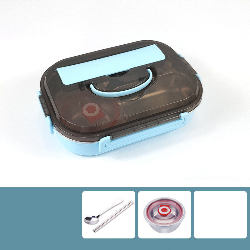 Elementary School Lunch Box With Lid Separated Insulated Lunch Box