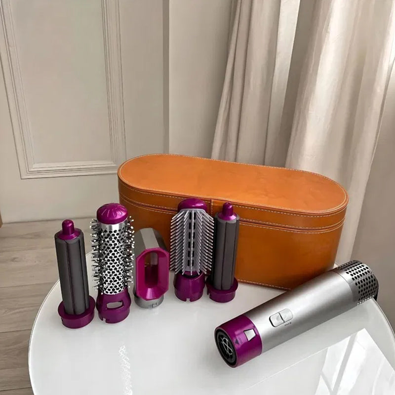 Portable PU - leather travel case for Dyson Supersonic, for storage, protection and dust - proofing.