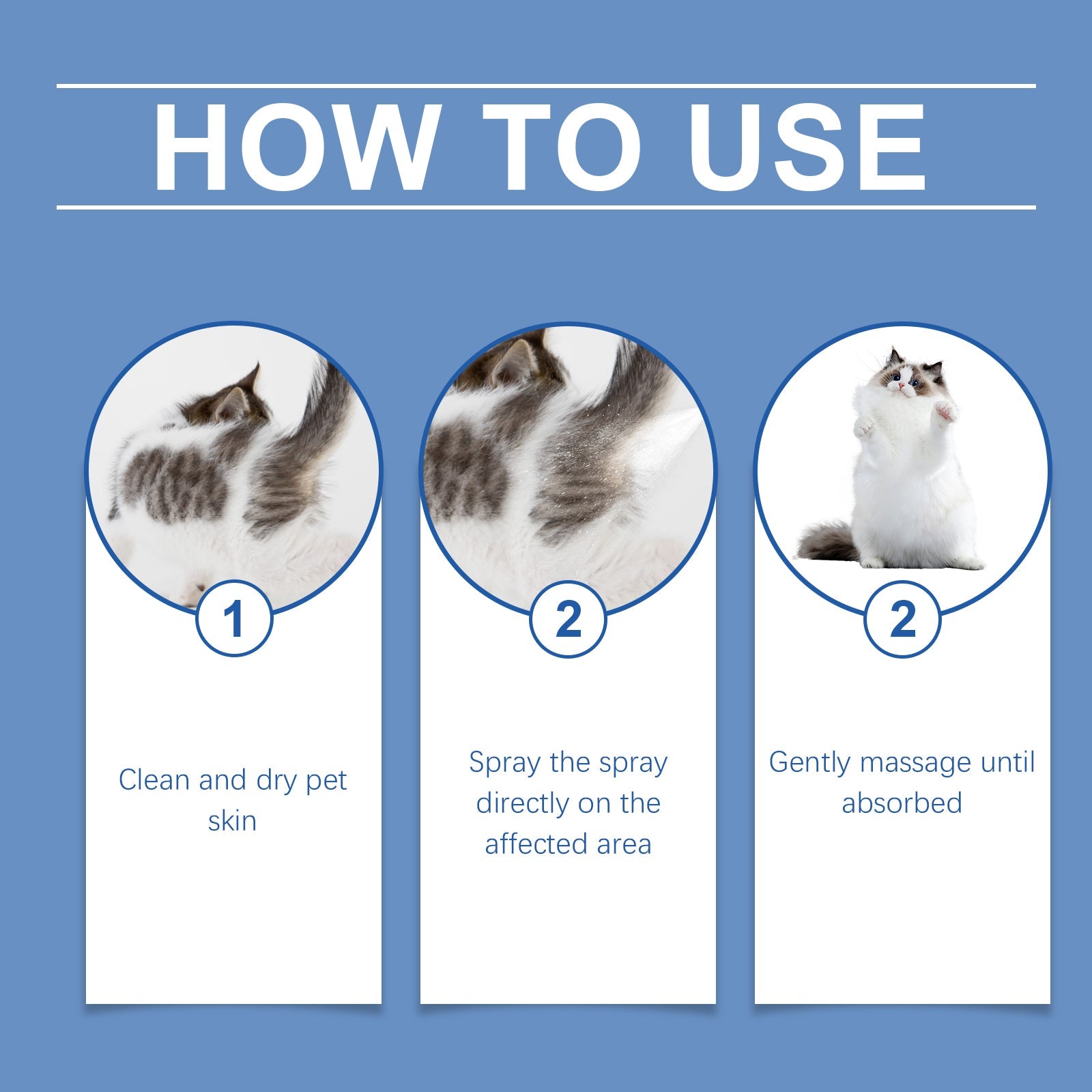 Cat Anal Gland Odor Removal Spray, Fresh Odor Removal After Cleaning Spray For Cats