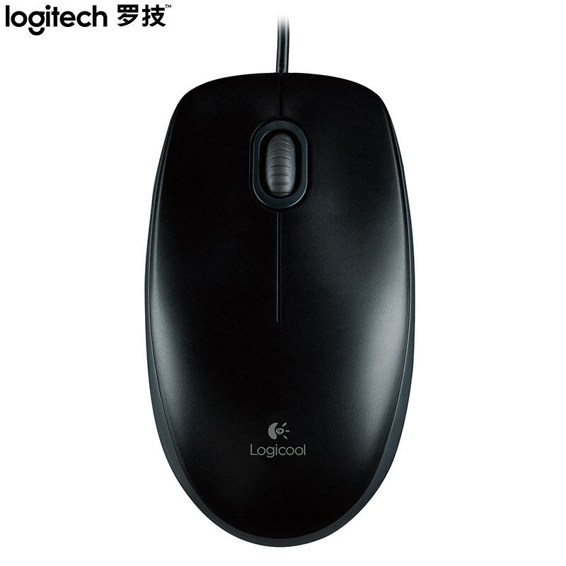 Logitech M100r wired mouse laptop office home universal USB business mouse