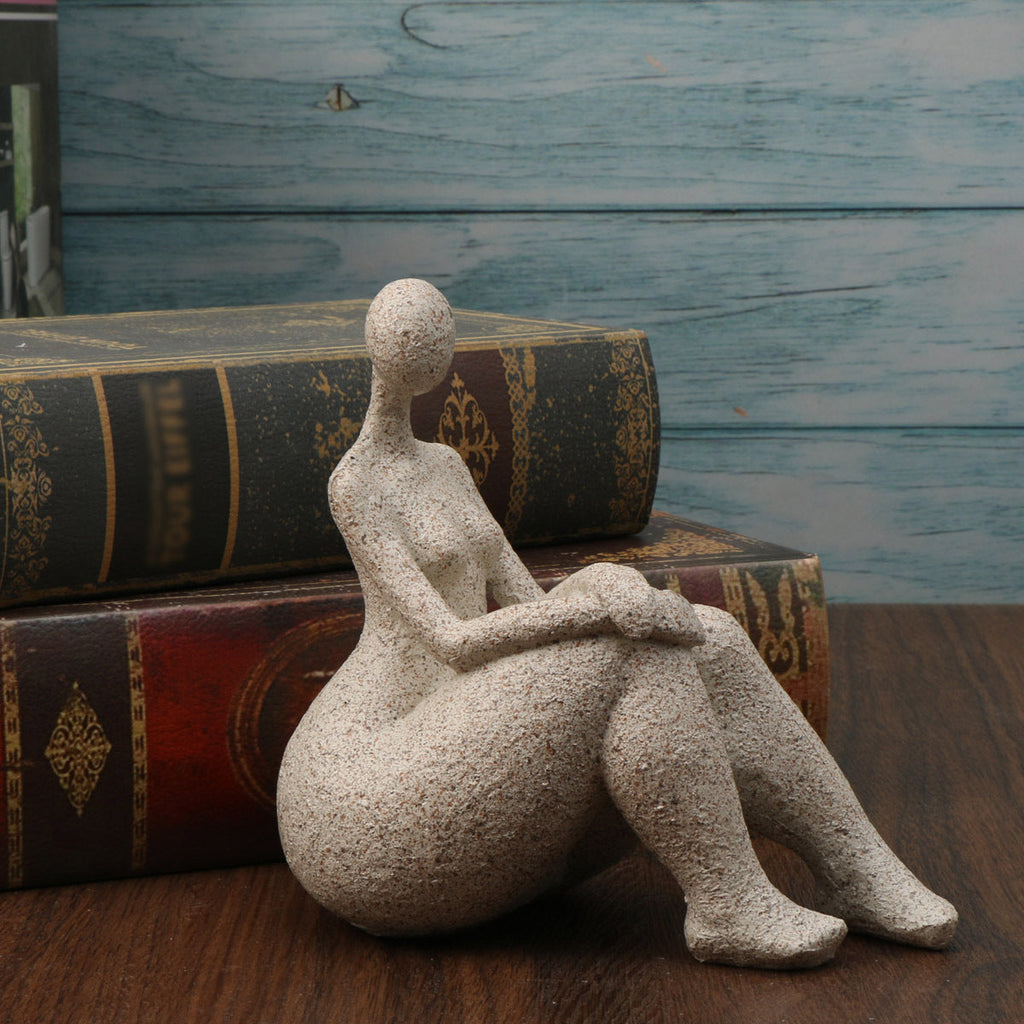 Modern Abstract Characters Portraits Fat Women Home Decors Ornaments Resin Crafts