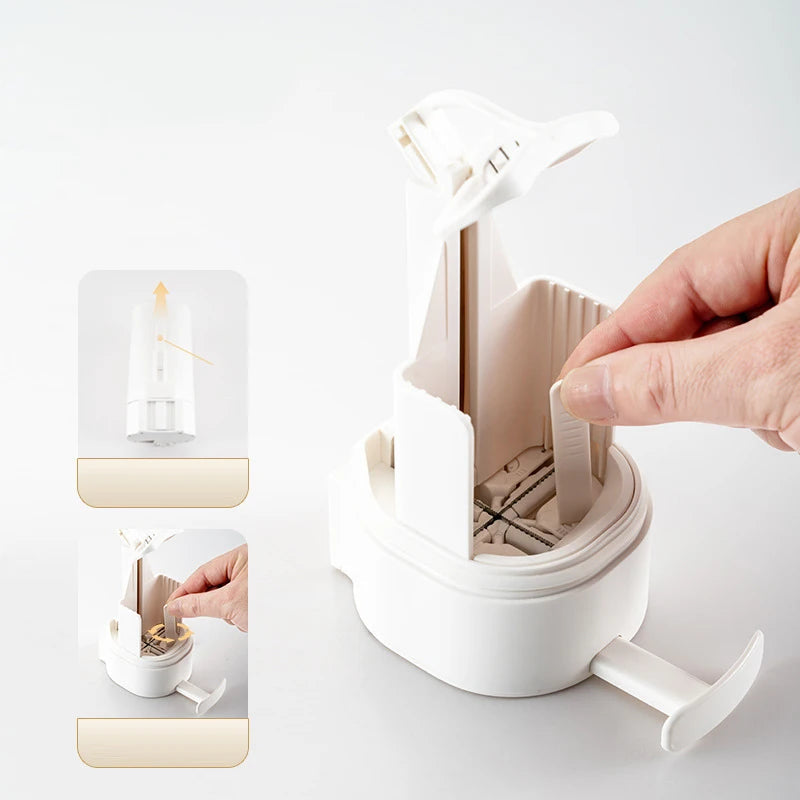 Soap Box with No Water Staining Creative Cover Student Dormitory Toilet Home Bathroom Drain Water No Punching Soap Box