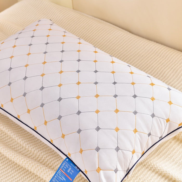 Thickened washable pillows hotel pillows home pillows student dormitory pillows neck protection pillows pillows