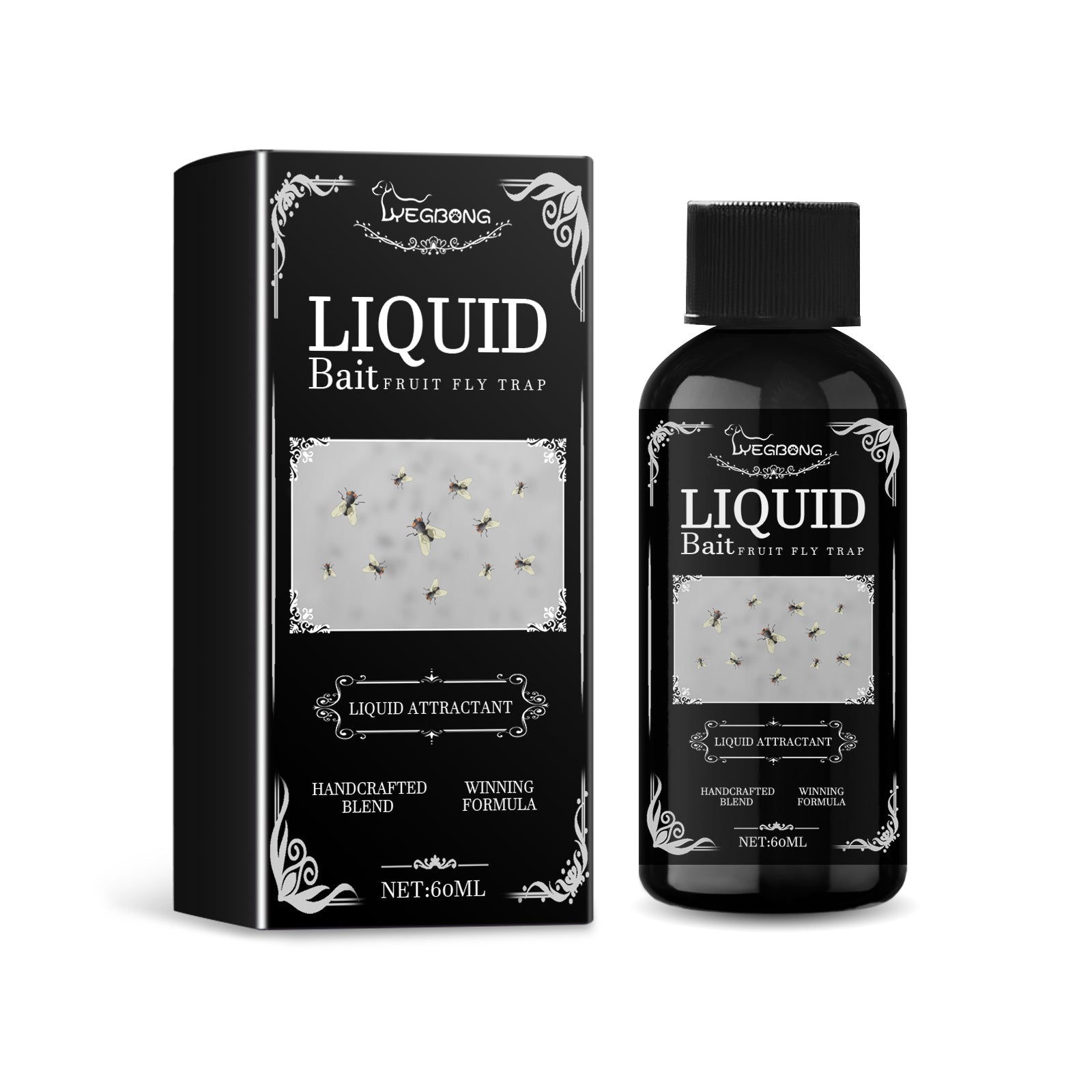 Fruit Fly Trapping Supplement Fly Mosquito Baits Living Room Kitchen Household Fly Trapping Solution