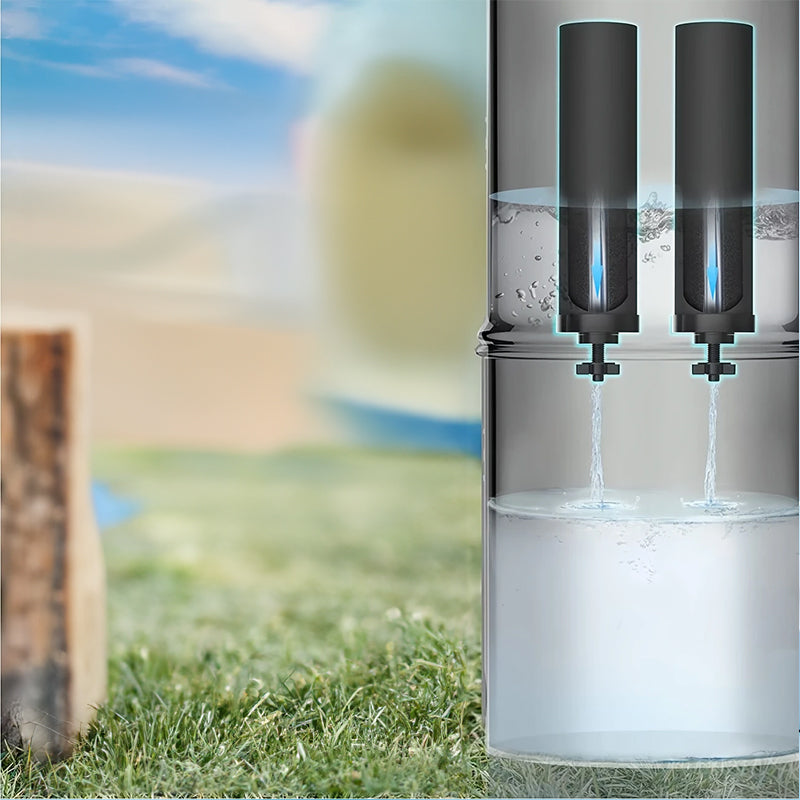 Compatible Replacement Filter for Berkey Countertop Water Purification System - BB9 - 2 Activated Carbon Water Filter Cartridge