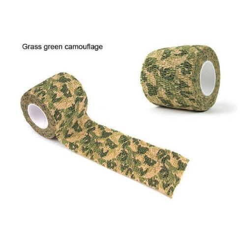 5CM X 4.5M Self-adhesive Non-woven Camouflage Stealth Tape