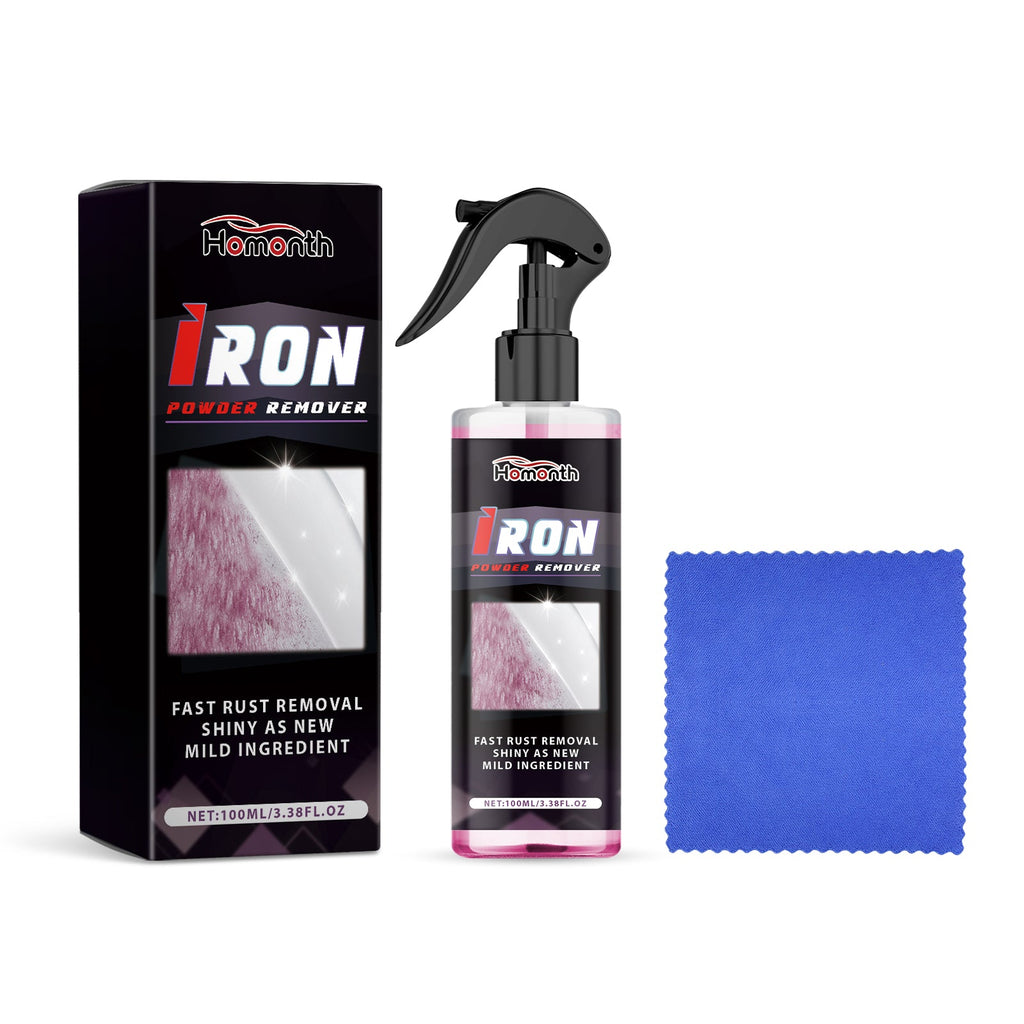Wheel Paint Removal Iron Spray, Automobile Metal Rust Refurbishment Anti-Rust Care And Maintenance Cleaner