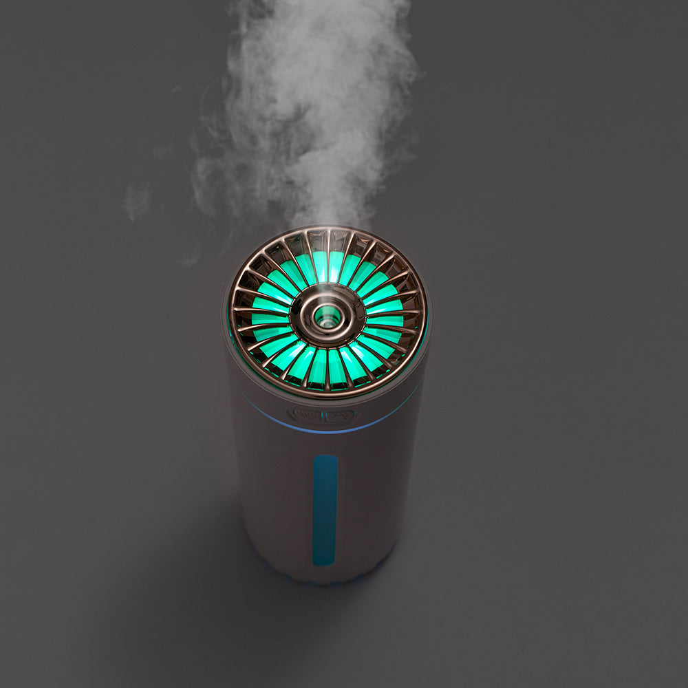 New small large fog volume silent portable usb car aromatherapy phantom cup colorful night light car humidifier