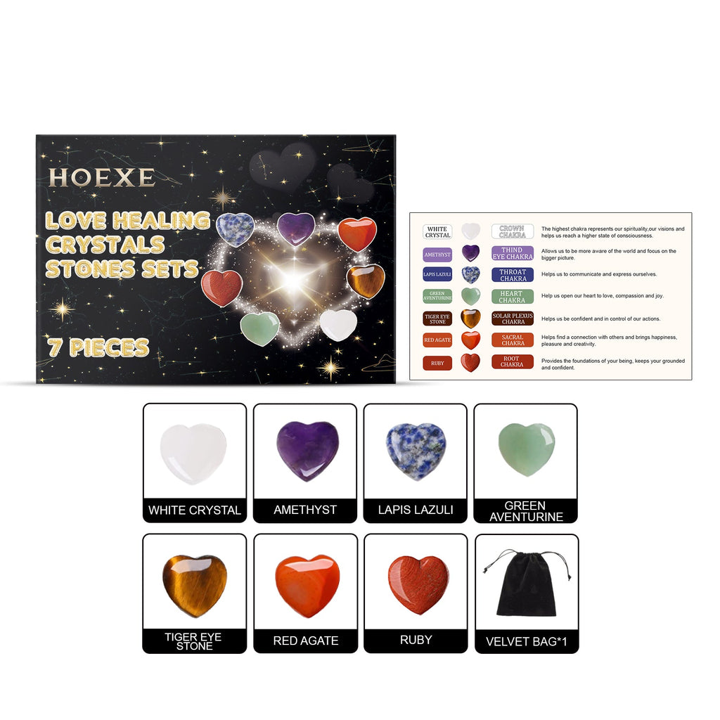 Heart Healing Crystal Chakra Kit
