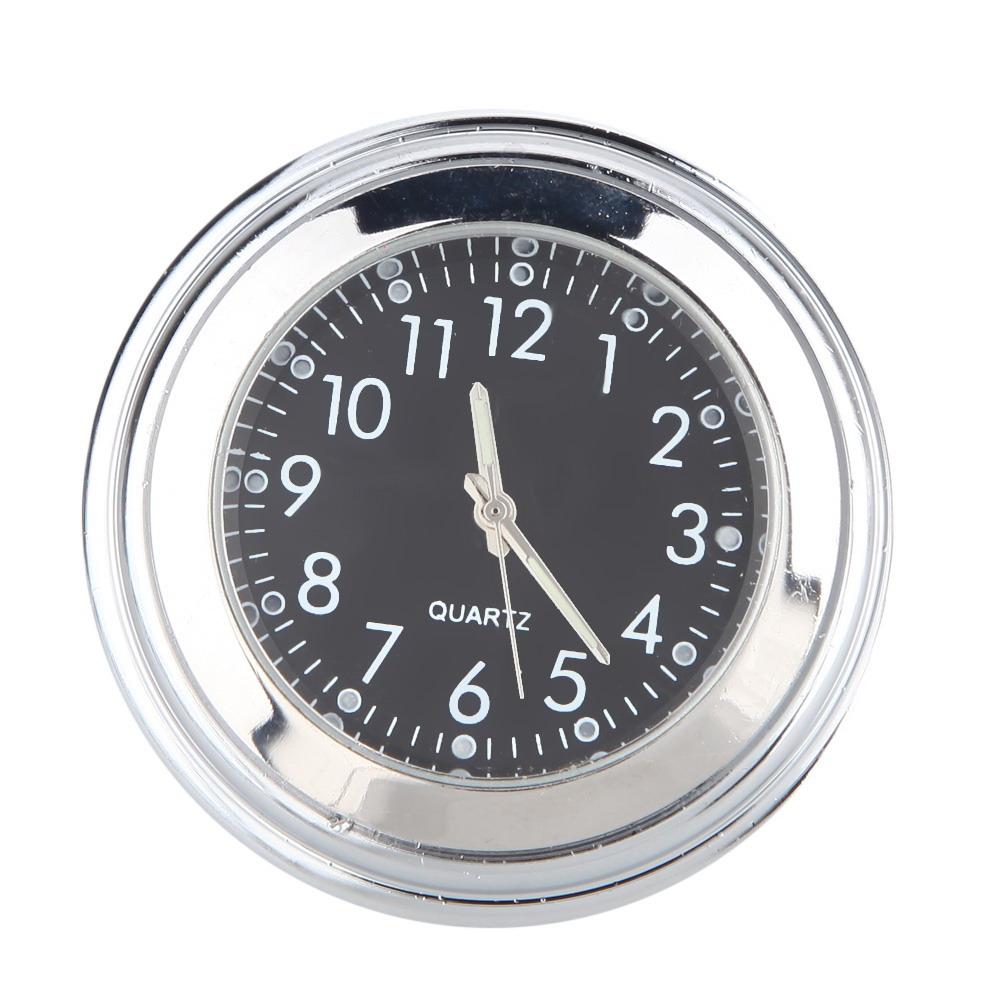 Universal 7/8 Motorcycle Handlebar Mount Quartz Clock