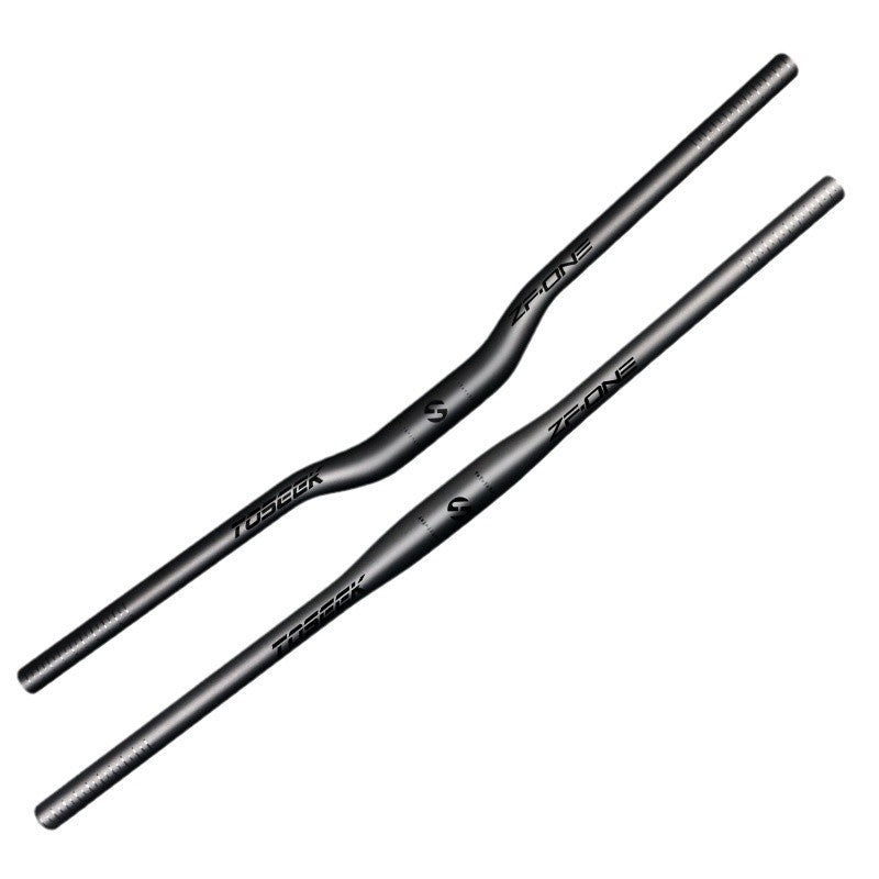 TOSEEK Carbon Fiber MTB Handlebar, 31.8mm, One-piece, Swallow-shaped - Ideal for Mountain Bikes