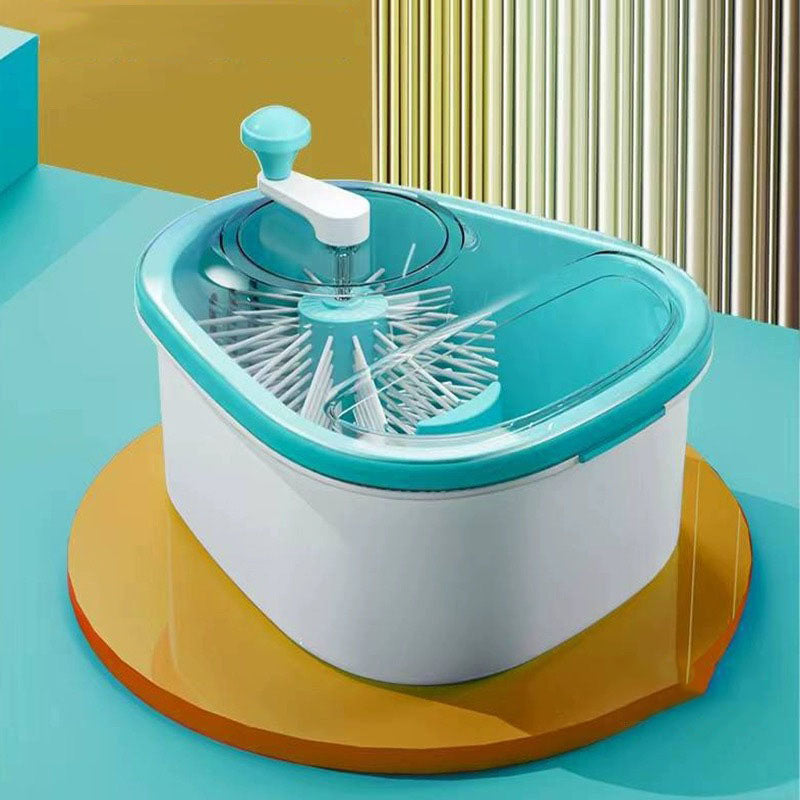 Washing fruits without hand washing fruit basin draining basket to remove pesticide residues and stains