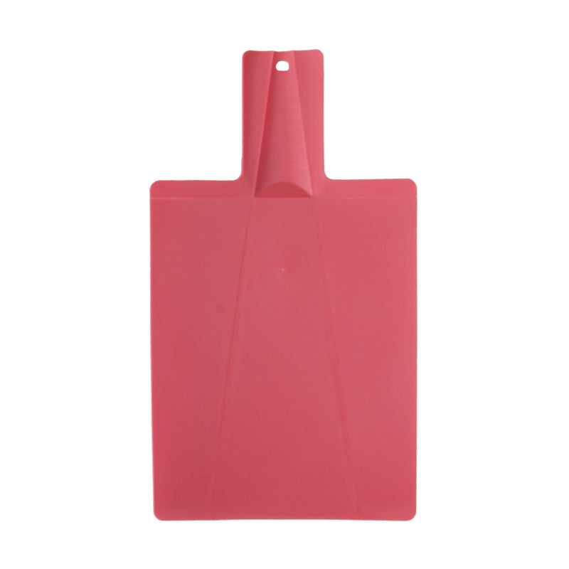 Portable PP folding vegetable board kitchen double-sided plastic cutting board multi-purpose vegetable cutting board drainage board