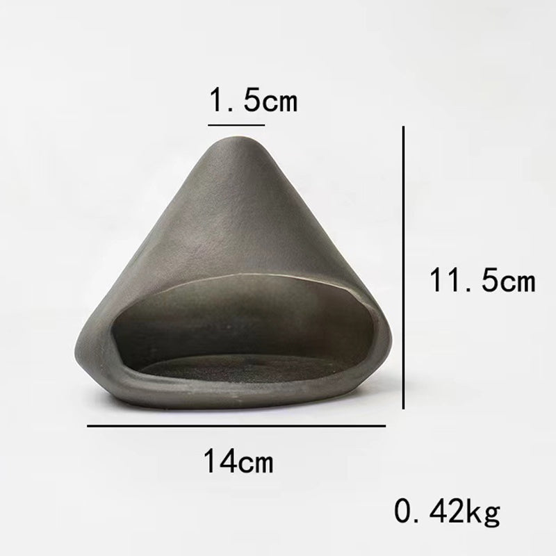 Handcrafted Ceramic Palo Santo and Sage Holder - A Practical Incense Burner and Scent Stand for Home Decor