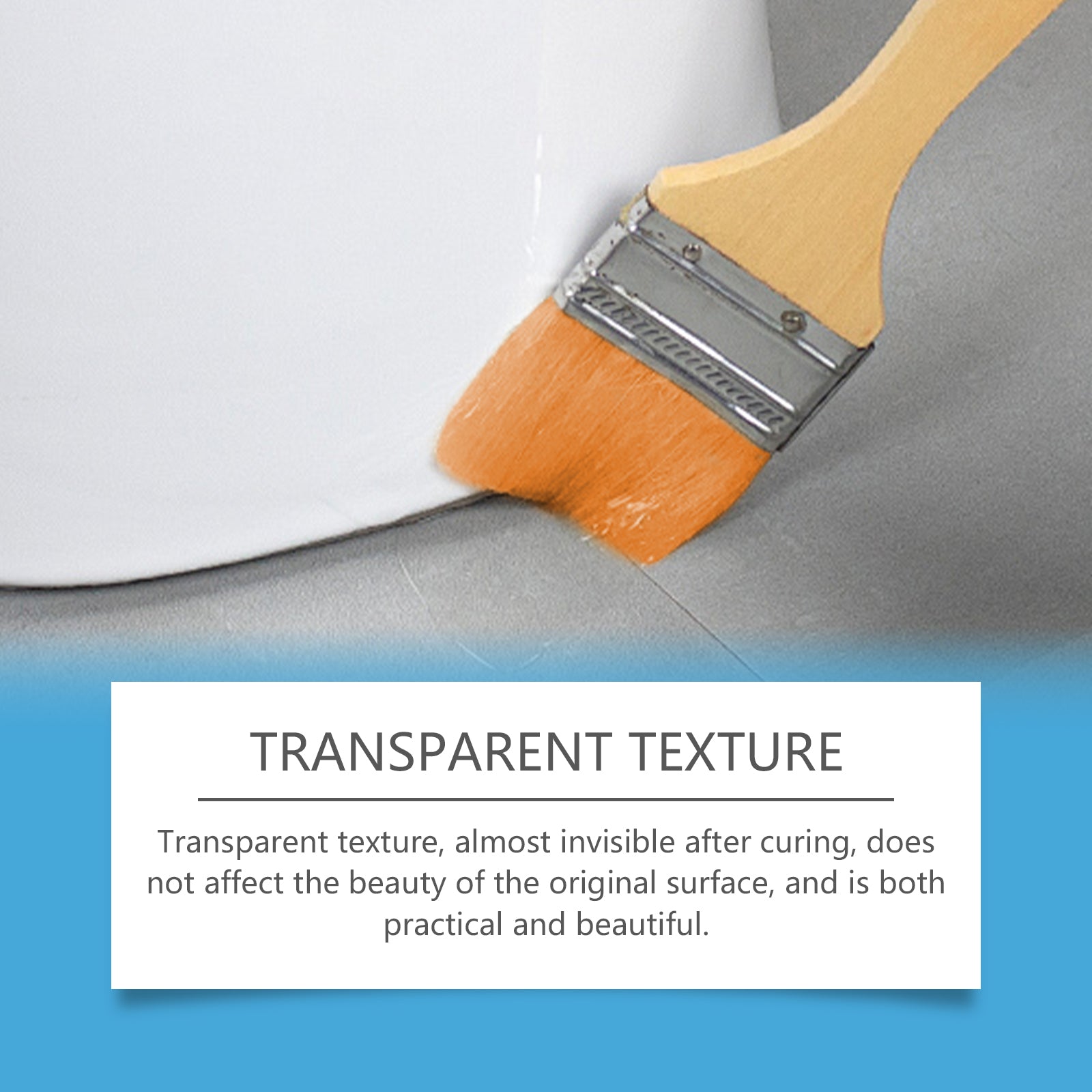 Waterproof Adhesive Transparent Paint Glue For Invisible Sealing Of Exterior Roofs Of Home Waterproof Construction Site