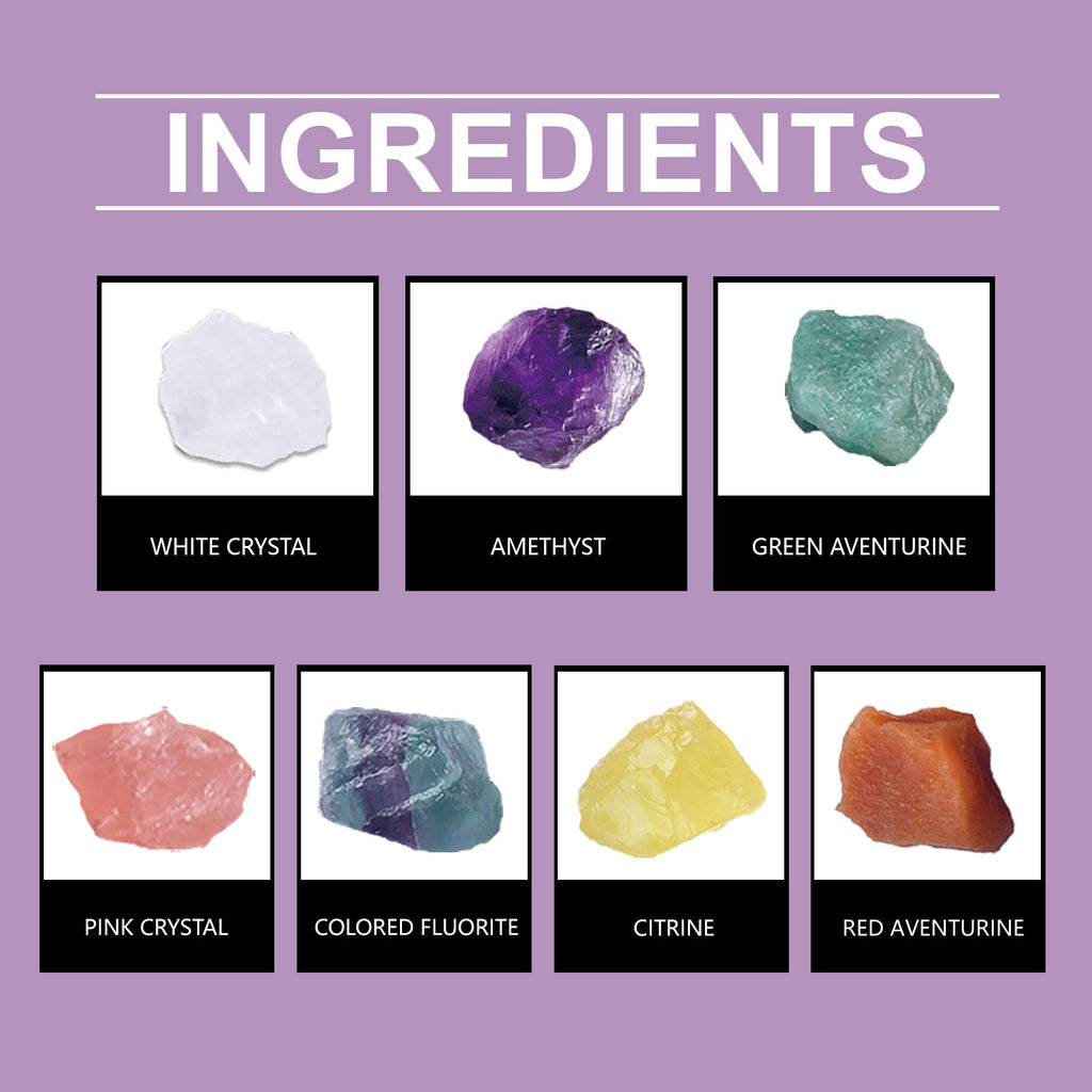 Crystal set, Crystal Mausoleum fluorite kit Bedroom home living room interior decoration crystal decoration