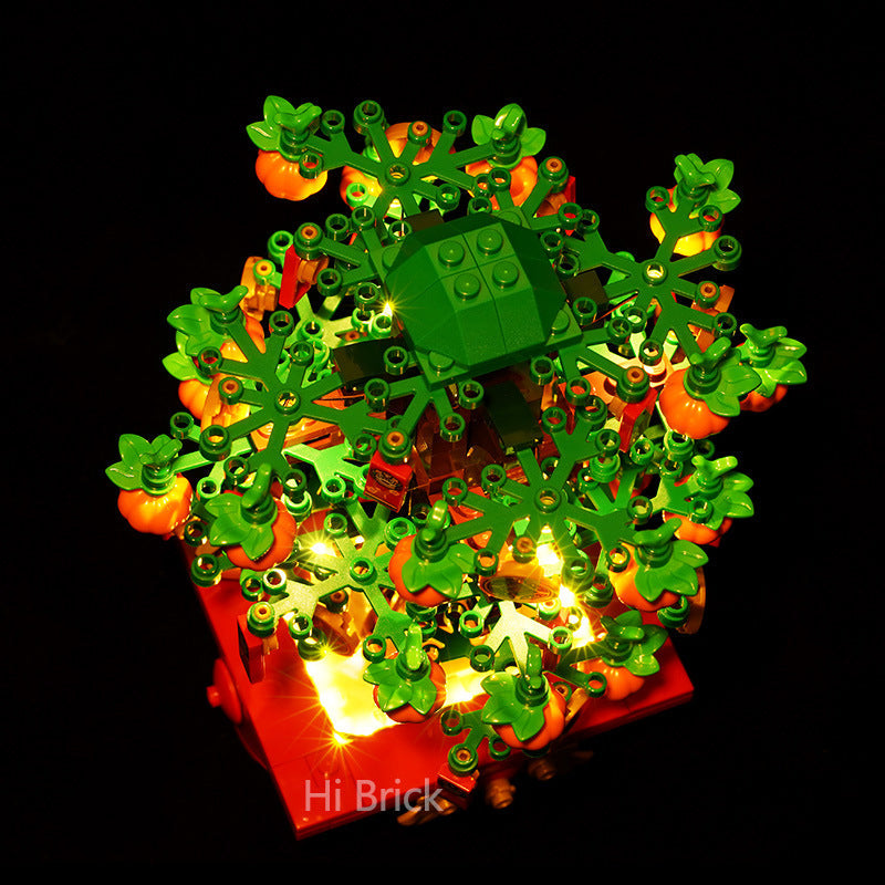 Building block lighting compatible with LEGO 40648 Money Tree Chinese style remote control matching LED lights