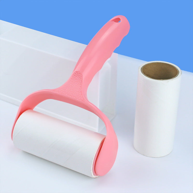 Tearable adhesive paper roll dust removal adhesive roller adhesive paper household pet hair and clothing remover
