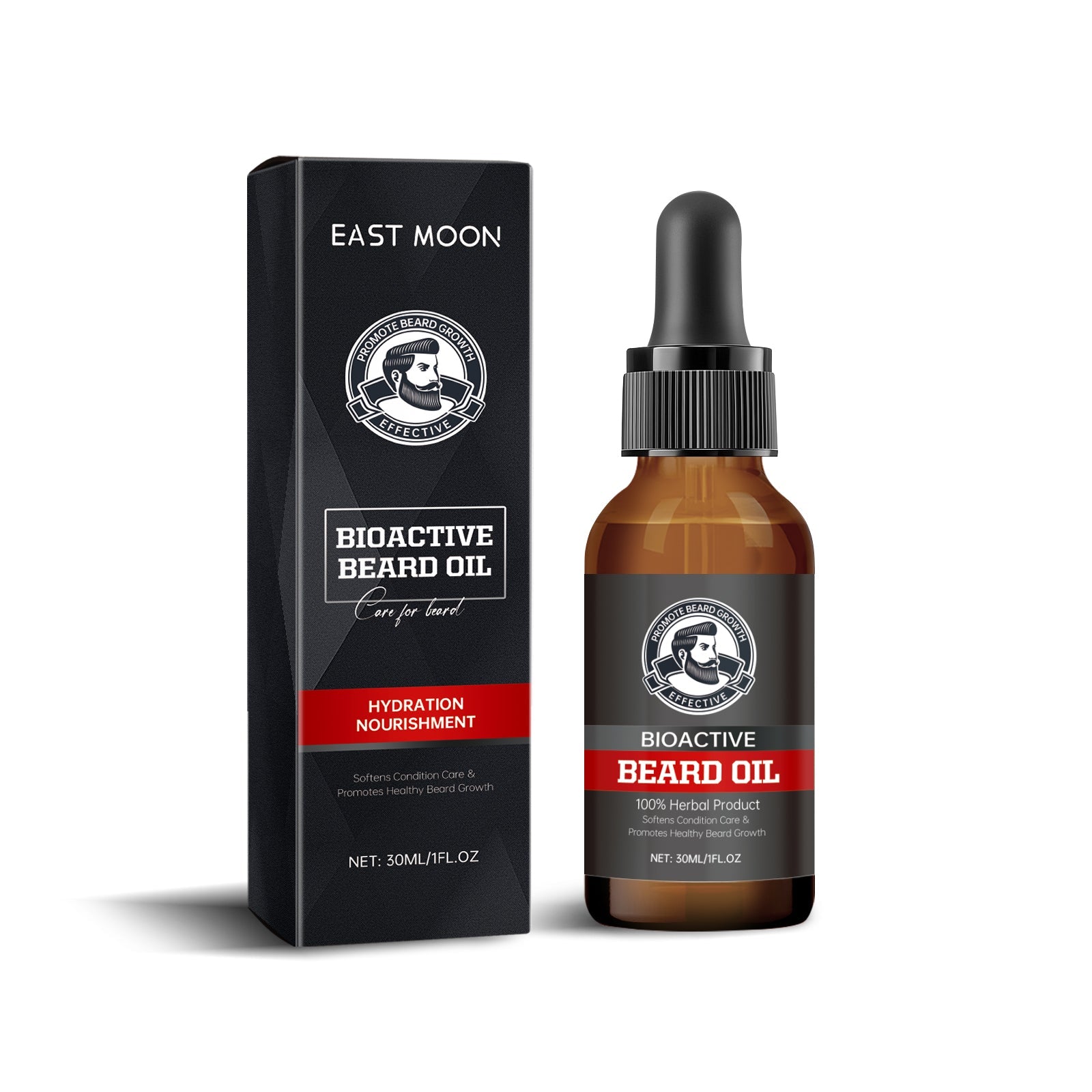 Facial Hair Care Essential Oil, Nourishing And Brightening Facial Hair Care Solution For Men's Facial Hair Facial Hair Care Essential Oil, Nourishing And Brightening Facial Hair Care Solution For Men's Facial Hair
