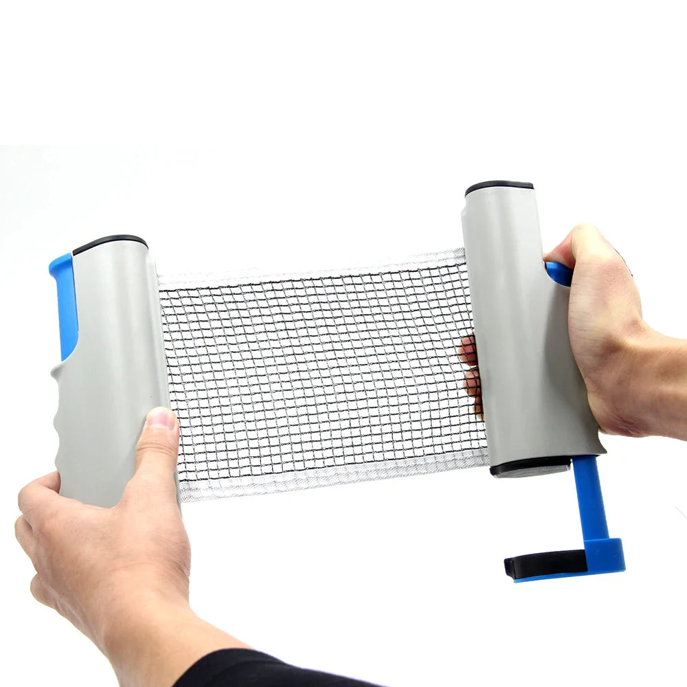 Portable Sport Table Tennis Set 1.7M Retractable Net for Workout Trainning