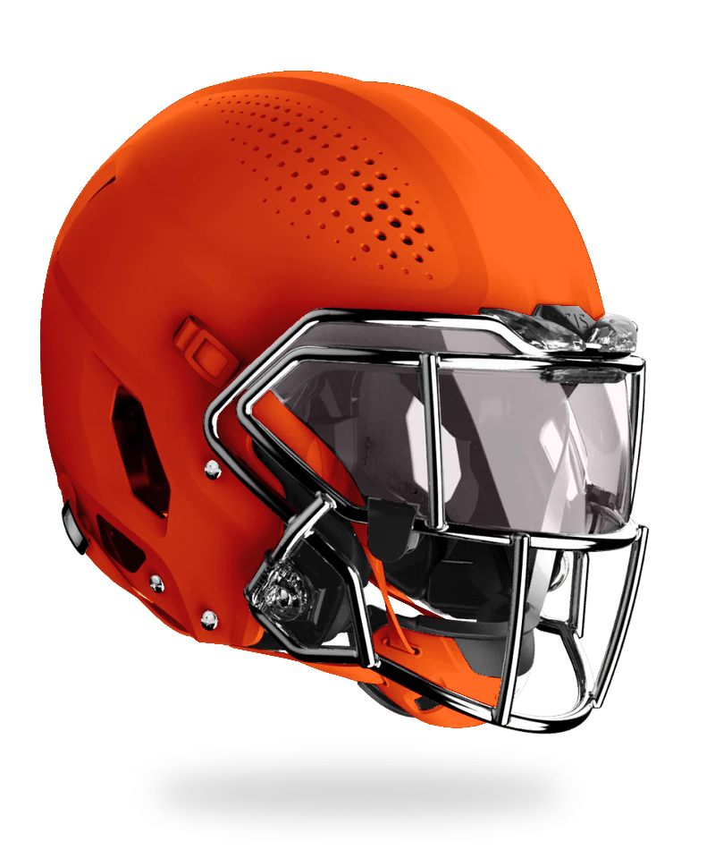 Vicis Zero2 Elite Youth Football Helmet with Titanium Facemask & Oakley Eye Shield- Matte Colors