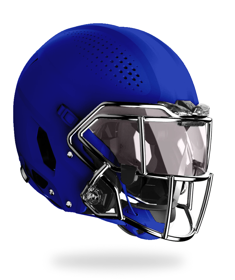 Vicis Zero2 Elite Youth Football Helmet with Titanium Facemask & Oakley Eye Shield- Matte Colors