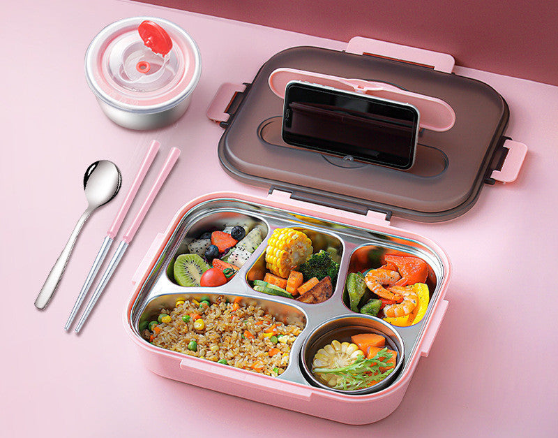 304 Stainless Steel Lunch Box, Fresh
