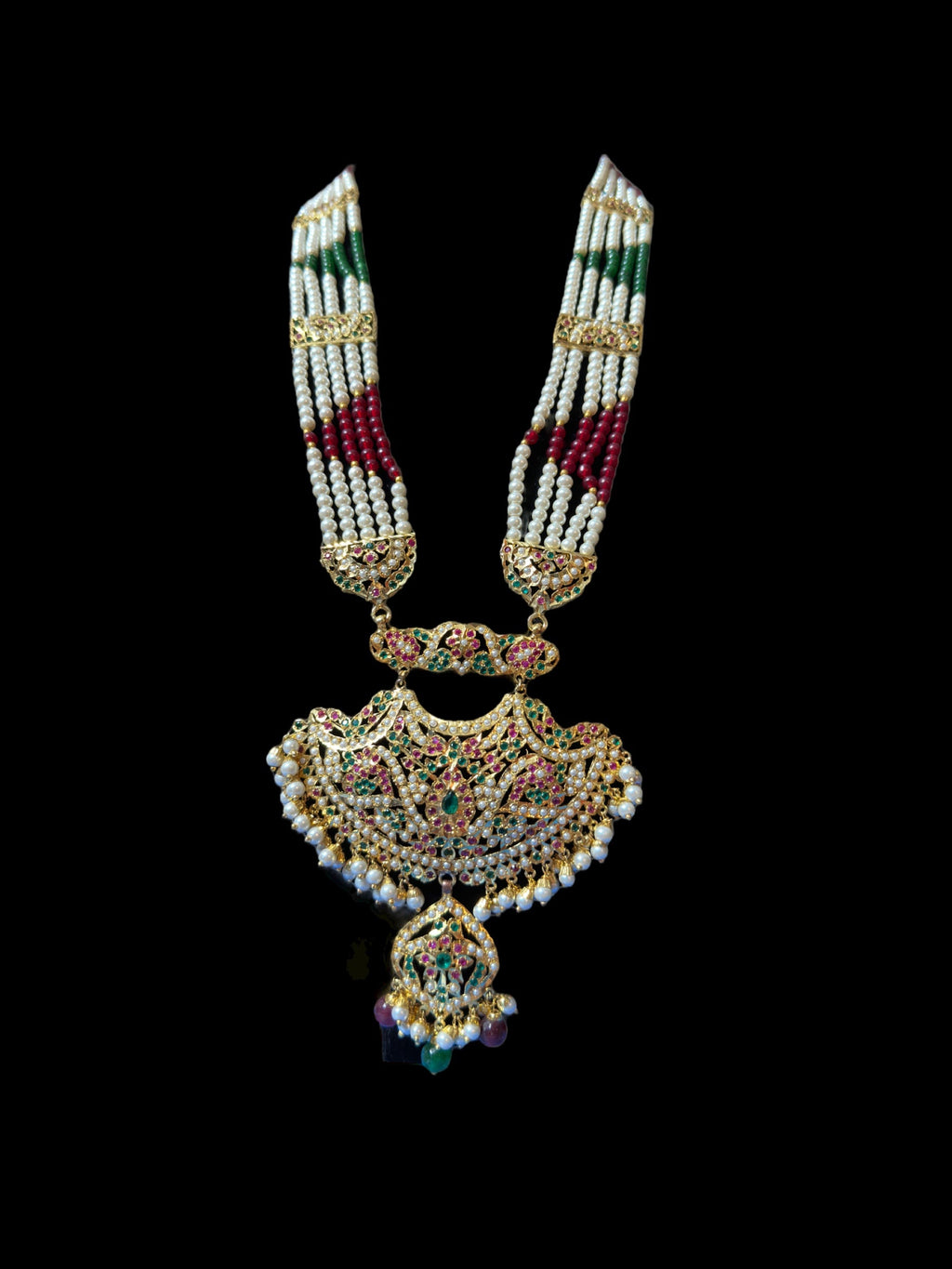 DLN18 Yashvi Rani haar with earrings ( READY TO SHIP )