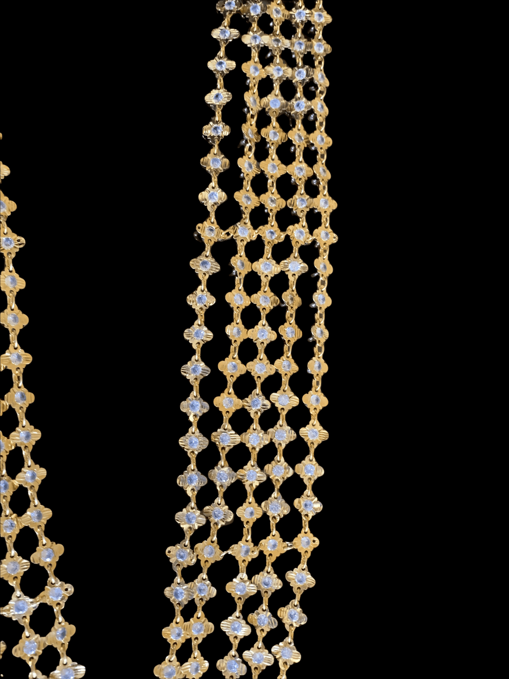 LN97  Chandan haar - gold plated ( READY TO SHIP)