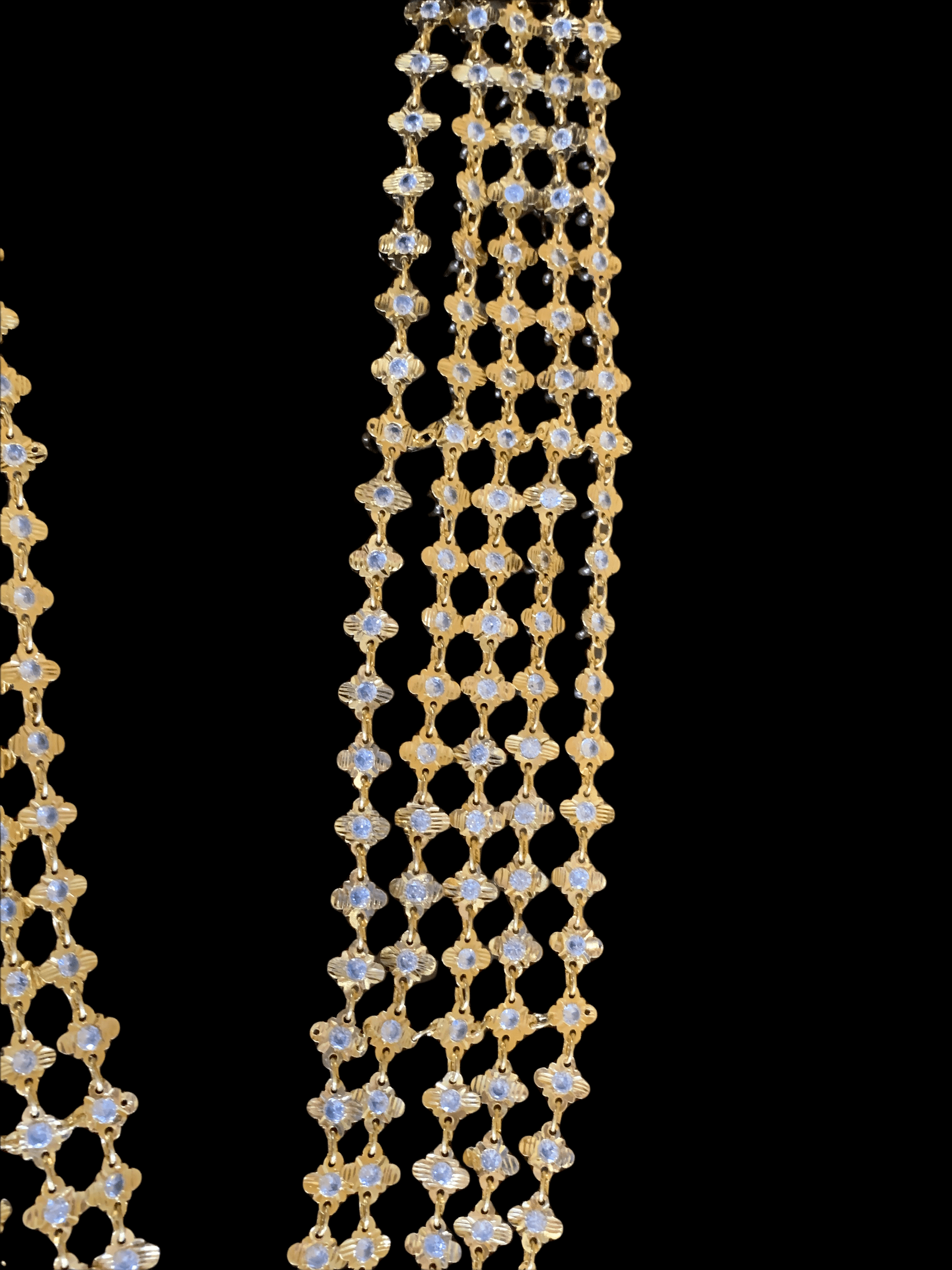LN97  Chandan haar - gold plated ( READY TO SHIP)