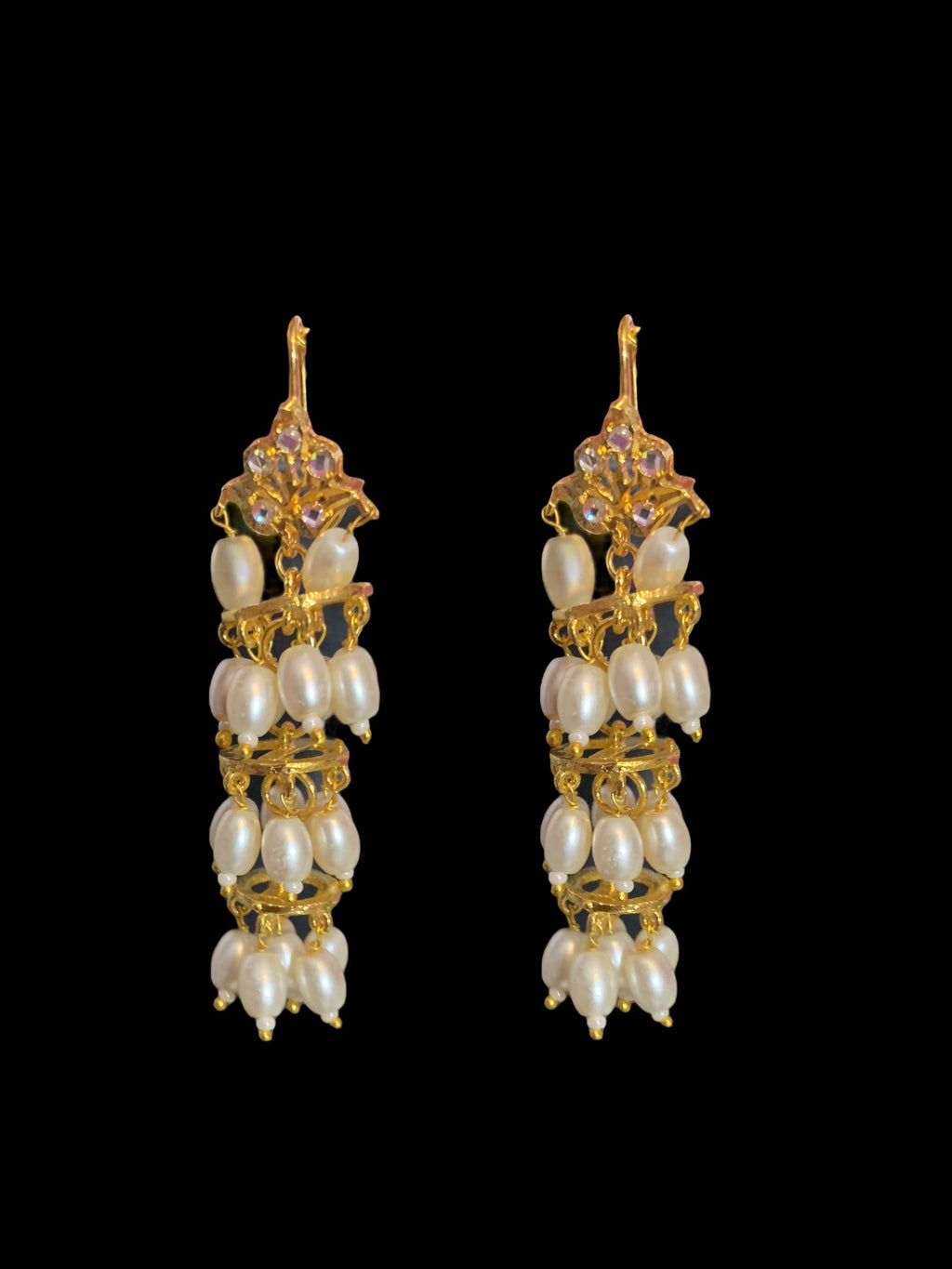 PS408 Anaya shell pearl  necklace with earrings ( READY TO SHIP )