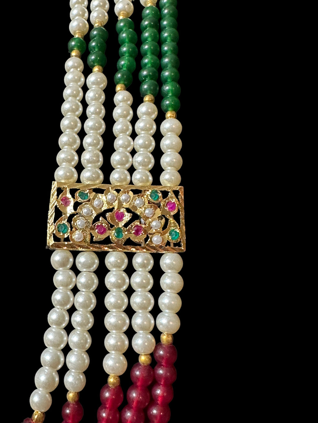 DLN18 Yashvi Rani haar with earrings ( READY TO SHIP )