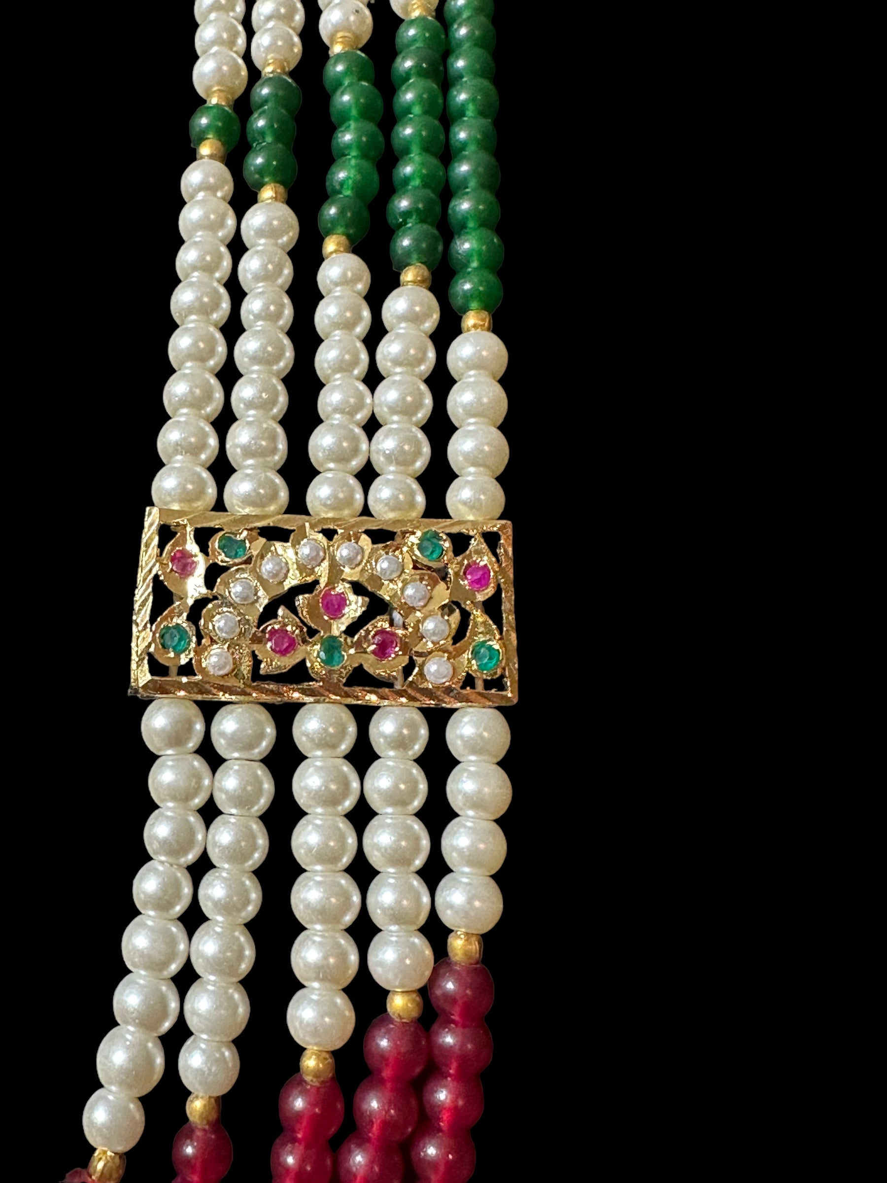 DLN18 Yashvi Rani haar with earrings ( READY TO SHIP )
