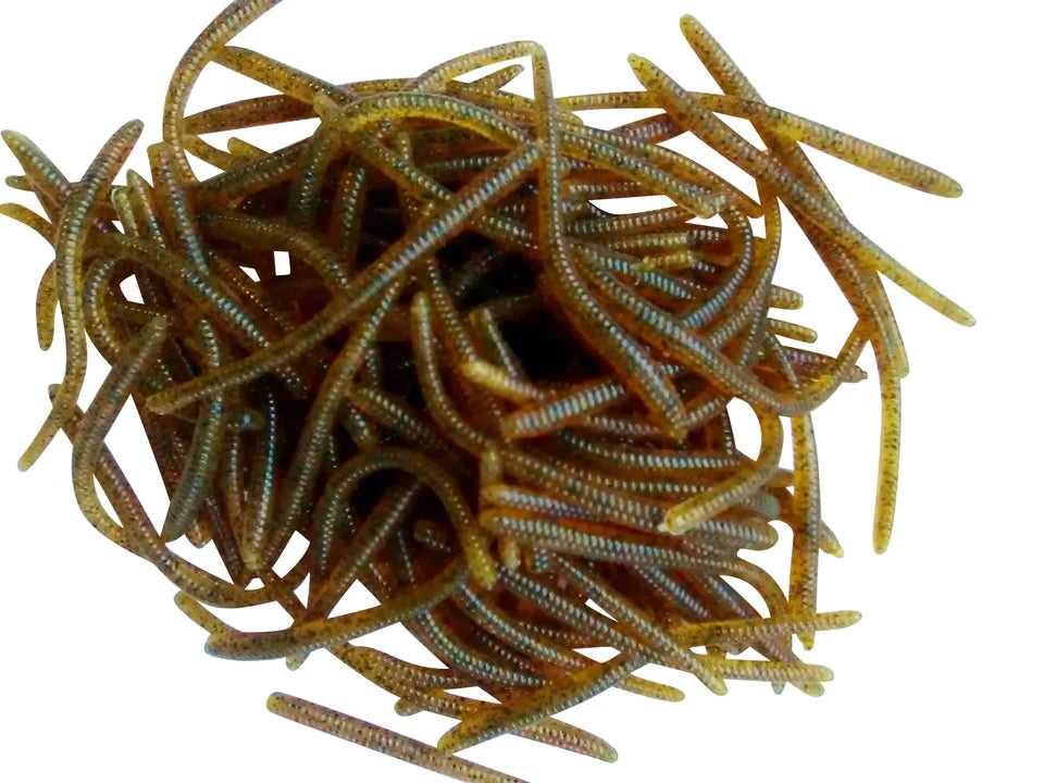 Custom trout worms